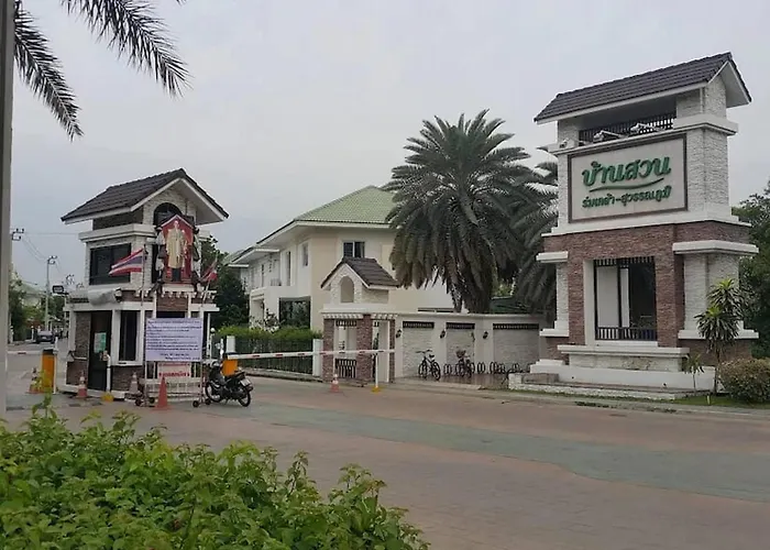 別荘 Charming 3-bedroom House With Pool Near Lat Krabang Airport